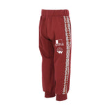 Roberto Cavalli Kids Slogan Print  Bordeaux Tracksuit