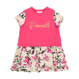Roberto Cavalli Kids Floral Pink Dress