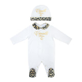 روبرتو كافالي Whitecoffee & Black Set Sleepsuit