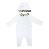 روبرتو كافالي Whitecoffee & Black Set Sleepsuit