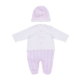 Roberto Cavalli Kids New Born Baby Girl's Set Sleepsuit & Hat