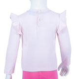 Roberto Cavalli Baby Pink & Multicolor T-Shirt Ls