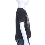 Roberto Cavalli Black & Coffee & Nude T-Shirt