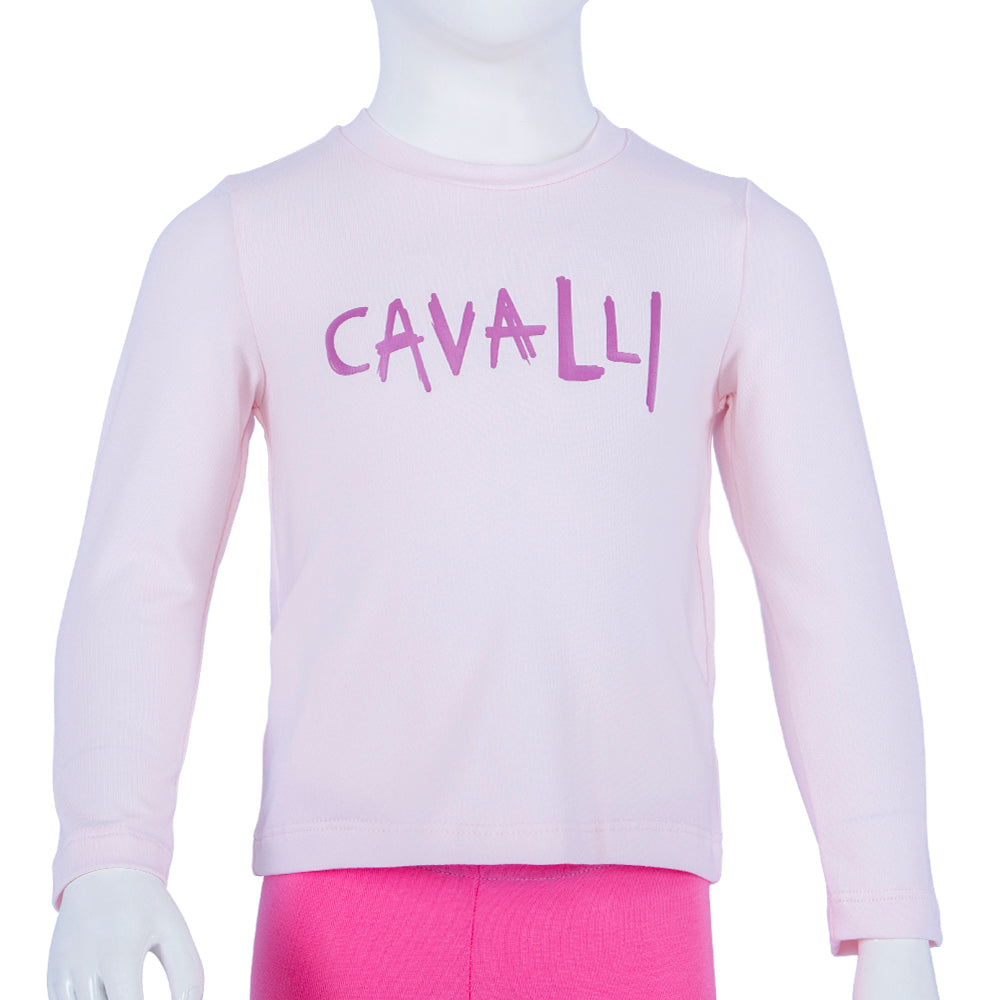 Roberto Cavalli Multiples Color T-Shirt Ls | Baby | Baby Collection | Baby Girl (9M - 36M) | Baby Girl Tops | Baby Tops | Clothing | GCC | Girl | Girls | T-Shirt Ls | Tops