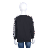 Roberto Cavalli Black & Nude Sweatshirt