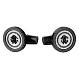 Roberto Cavalli Two Tone Silver and Black Color Cufflinks