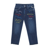 Replay Kids Denim Blue Gilrs Trousers