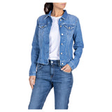 Replay Women's Denim Jacket Medium Blue
