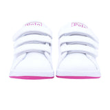 Polo Ralph Lauren Kids Girl's White Sneakers