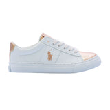 Polo Ralph Lauren Kids Girl's White Sneakers