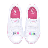 Polo Ralph Lauren Kids Girl's Ivory Sneaker