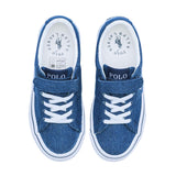 Polo Ralph Lauren Kids Boy's Navy Blue Sneaker
