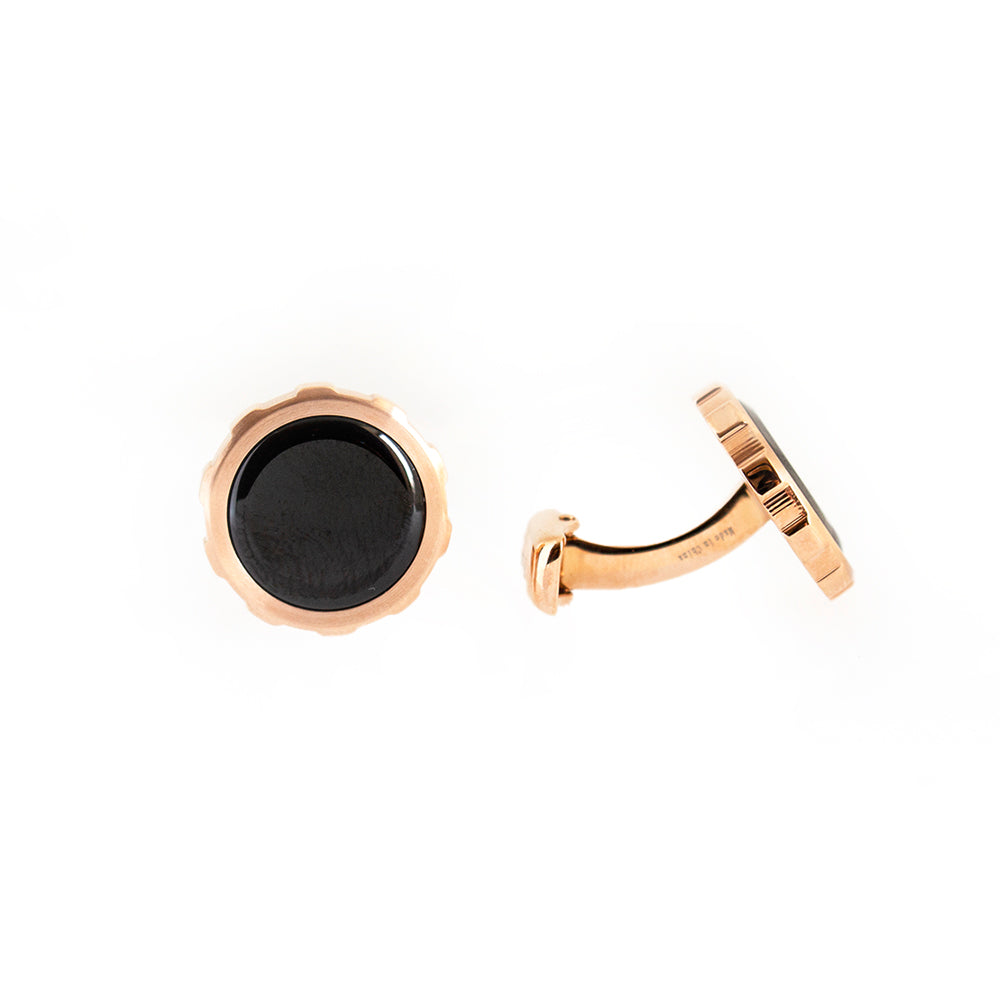 Ferre Milano Cufflinks Two Tone Ip Rose Gold With Black Face | Accessories | Cufflink | Cufflinks | Eid Gifts | EID2021 | EID2023 | GCC | Mens | SP Ferre Milano Cufflinks Two Tone Ip Rose Gold With Black Face | Accessories | Cufflink | Cufflinks | Eid Gifts | EID2021 | EID2023 | GCC | Mens | SP