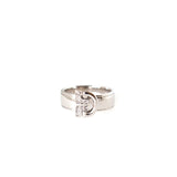 Ferre Milano Ring Full Silver With Stone Size 8
