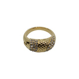 Ferre Milano Ring Ip Gold With Stone On Top