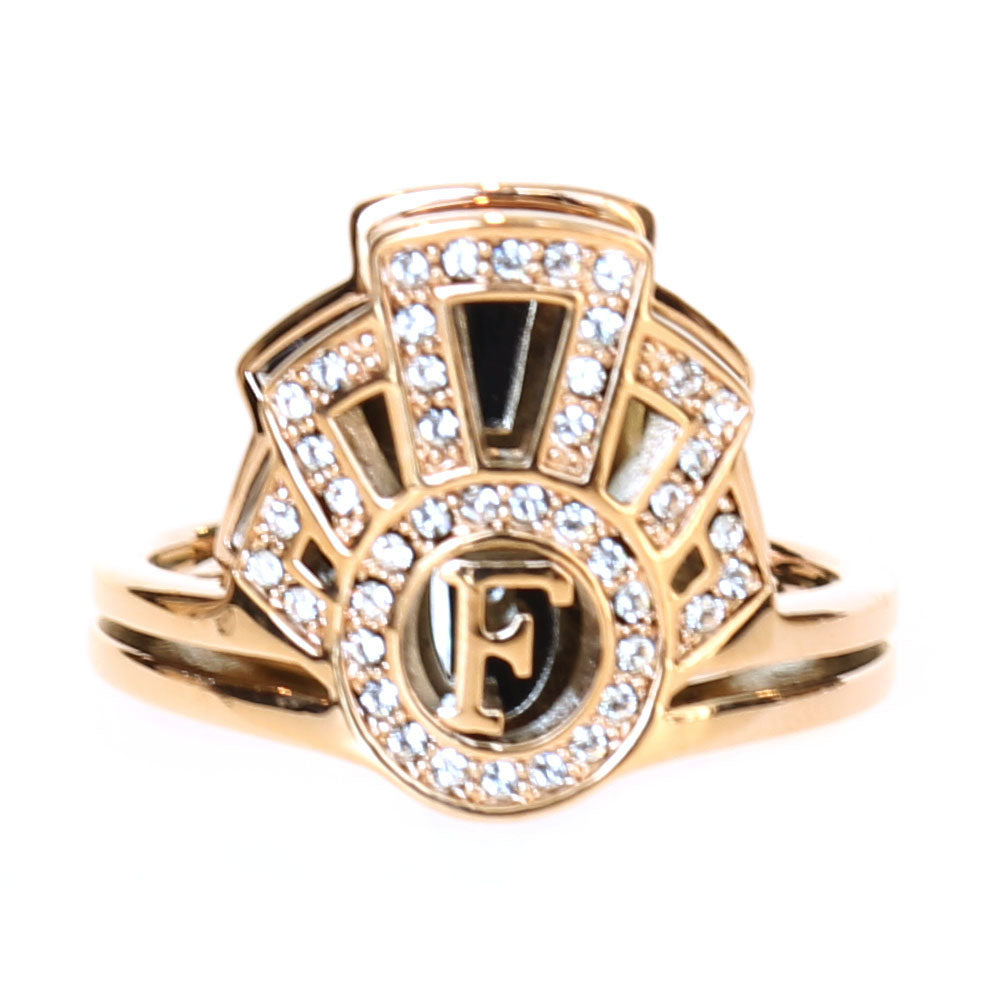 Ferre Milano Ring Ip Rose Gold With Stones Size 6 | GCC | Gift Box | Ring | SP | Who: For Her | Women Rings | Womens Ferre Milano Ring Ip Rose Gold With Stones Size 6 | GCC | Gift Box | Ring | SP | Who: For Her | Women Rings | Womens