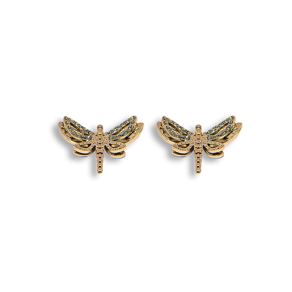 Ferre Milano Earrings Full Ip Rosegold Coated With Stone/ Butterfly Design | Earring | Fashion Jewellery | GCC | Jewellery | SP | Women Earrings | Womens Ferre Milano Earrings Full Ip Rosegold Coated With Stone/ Butterfly Design | Earring | Fashion Jewellery | GCC | Jewellery | SP | Women Earrings | Womens