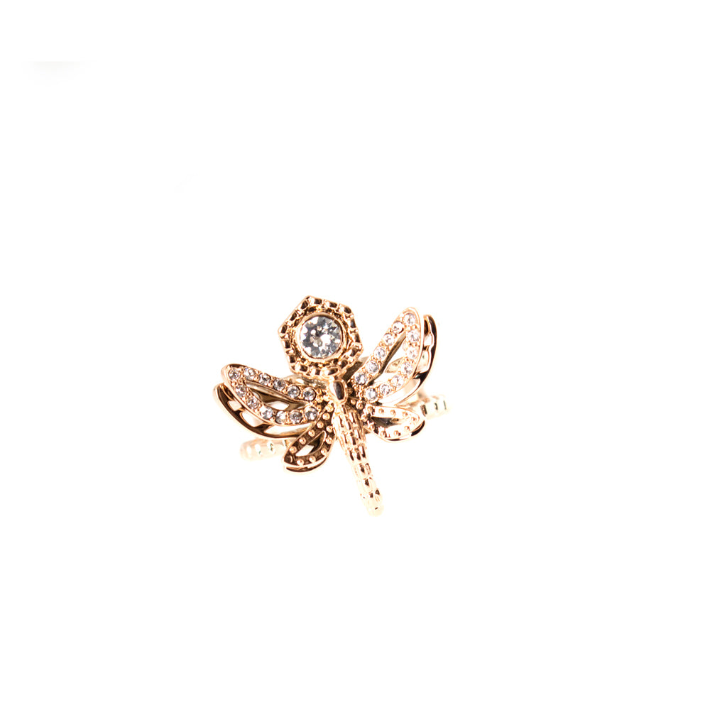 Ferre Milano Ring Ip Rosegold With Stone Butterfly Design | EID2023 | GCC | Ring | SP | Women Rings | Womens Ferre Milano Ring Ip Rosegold With Stone Butterfly Design | EID2023 | GCC | Ring | SP | Women Rings | Womens