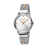 Ferre Milano Ladies Watch Stainless Steel Case & Bracelet