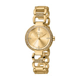Ferre Milano Stainless Steel Ladies Watch Ip Gold Case & Bracelet