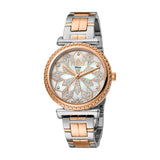 Ferre Milano Two Tone Ladies Watch Mother Of Pearl Dial & Bracelet