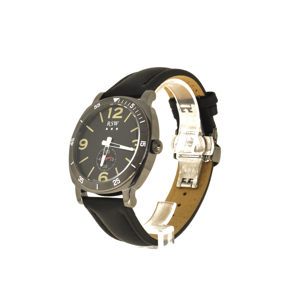 Rsw Men'S Stainless Steel Watch With Gun Metal Case | Fashion Watches | GCC | Men | Mens | Mens Watches Rsw Men'S Stainless Steel Watch With Gun Metal Case | Fashion Watches | GCC | Men | Mens | Mens Watches
