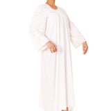 سالي بوبي ثوب نوم لون عاجي مقاس L