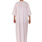 سالي بوبي طقم ثوب نوم قطن لون عاجي مقاس S