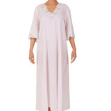 سالي بوبي طقم ثوب نوم قطن لون عاجي مقاس S