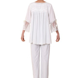 سالي بوبي بجاما لون اخضر نعنع مقاس L