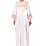 سالي بوبي ثوب نوم قطن لون عاجي\بيج مقاس S