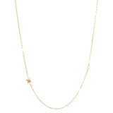 Rebecca Butterfly 925 Silver Necklace With Pearl