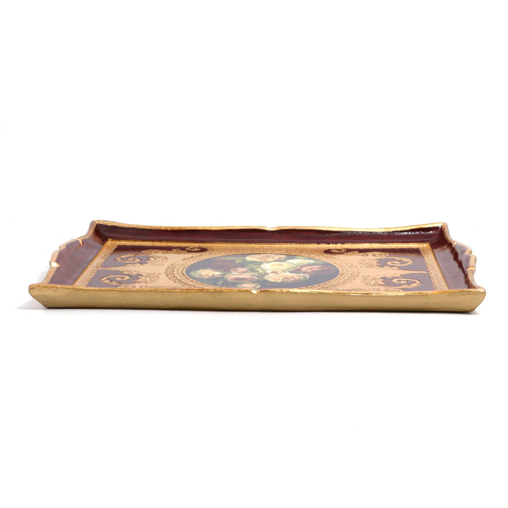Sezzatini Rectangular Tray Fragranza Oro/Rosso | Tray Sezzatini Rectangular Tray Fragranza Oro/Rosso | Tray