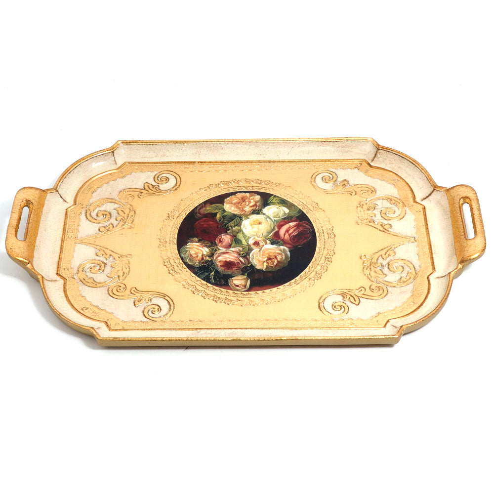 Sezzatini Cheope Tray Fragranza Oro/Avorio | Tray Sezzatini Cheope Tray Fragranza Oro/Avorio | Tray