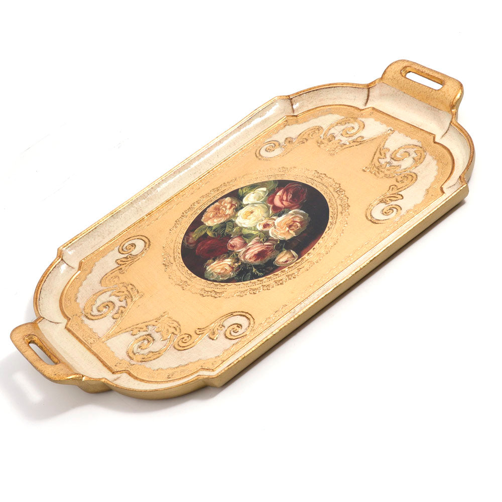 Sezzatini Cheope Tray Fragranza Oro/Avorio | Tray Sezzatini Cheope Tray Fragranza Oro/Avorio | Tray