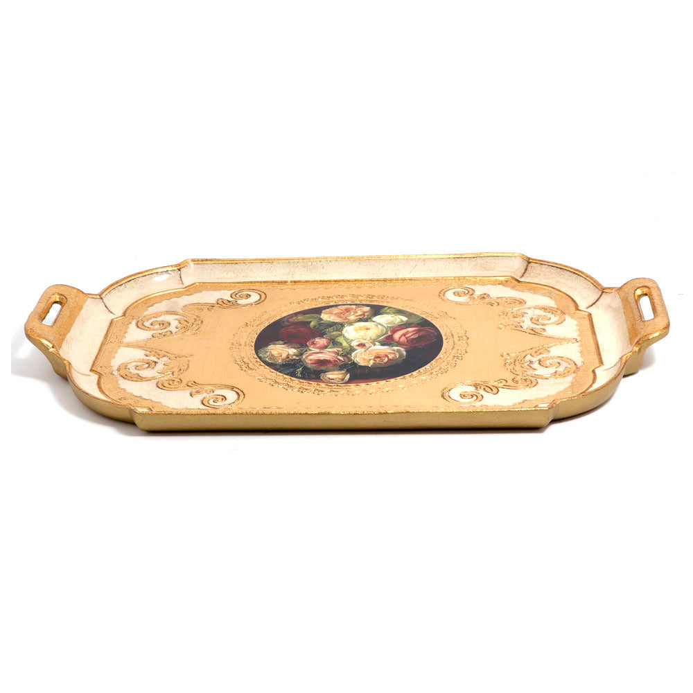 Sezzatini Cheope Tray Fragranza Oro/Avorio | Tray Sezzatini Cheope Tray Fragranza Oro/Avorio | Tray