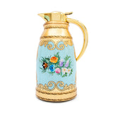 Sezzatini  Coffee Thermos 1 Liter Ormanni Oro/Celeste