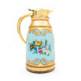 Sezzatini  Coffee Thermos 1 Liter Ormanni Oro/Celeste