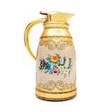 Sezzatini  Coffee Thermos 1 Liter Ormanni Oro/Avorio