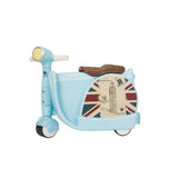 Mosafer Scent Kids Luggage Carry-On Small Blue Bluesize Small - Blue Salon