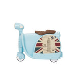 Mosafer Scent Kids Luggage Carry-On Small Blue Bluesize Small - Blue Salon