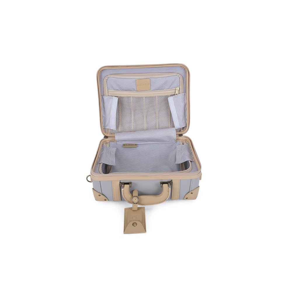 Mosafer Vintage Beauty Case One Size Grey – Bluesalon.com