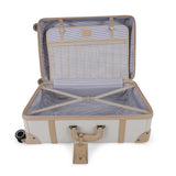 Mosafer Vintage Check-In Medium Cream White