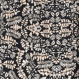 Sfizio Women's Black Exotic Print Skirt