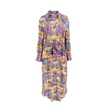 Sfizio Women's Chemisier Dress Dreamer Safari Print