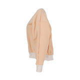 Sfizio Women's Beige Sporty Sweatshirt