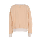 Sfizio Women's Beige Sporty Sweatshirt