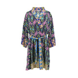 Sfizio Women's Kimono with Maiolica Print