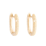 Rebecca, Earring Cuff Yellow Gold , One Size