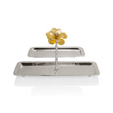 Select Home New Magnolia Baton Layered Service Silver